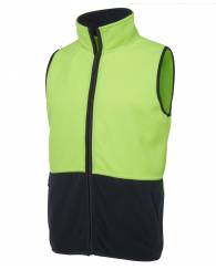 His Vis Polar Fleece Vest